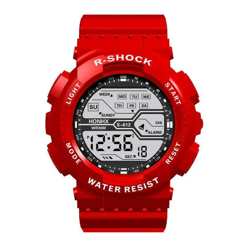 Men's Electronic Watch, Luminous Alarm Clock Sports Multi-function Boy Watch