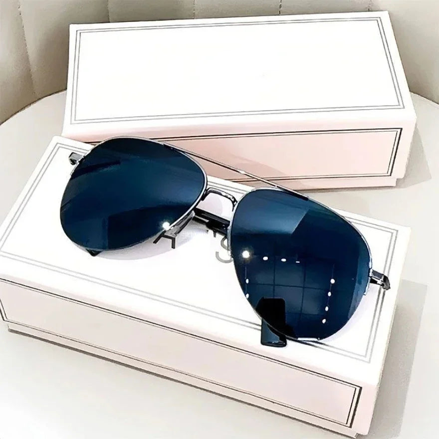 Outdoor Polarized Sunglasses Unisex Men Women Gradient Lens UV400 Driving Travel Sun Glasses Male Ultralight Anti-glare Goggles