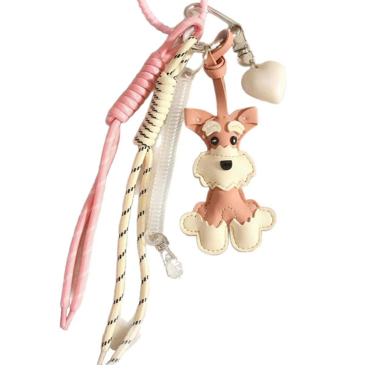 Ladies' Bag  Pendants Cartoon Puppy Cute Versatile Kawaii Sweet Bag Charms Fashionable Versatile High Quality Keychains For Girl