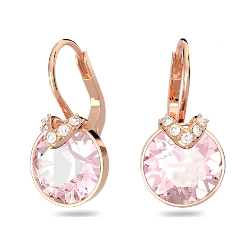 Necklace women's luxury light luxury versatile earrings niche design jewelry set
