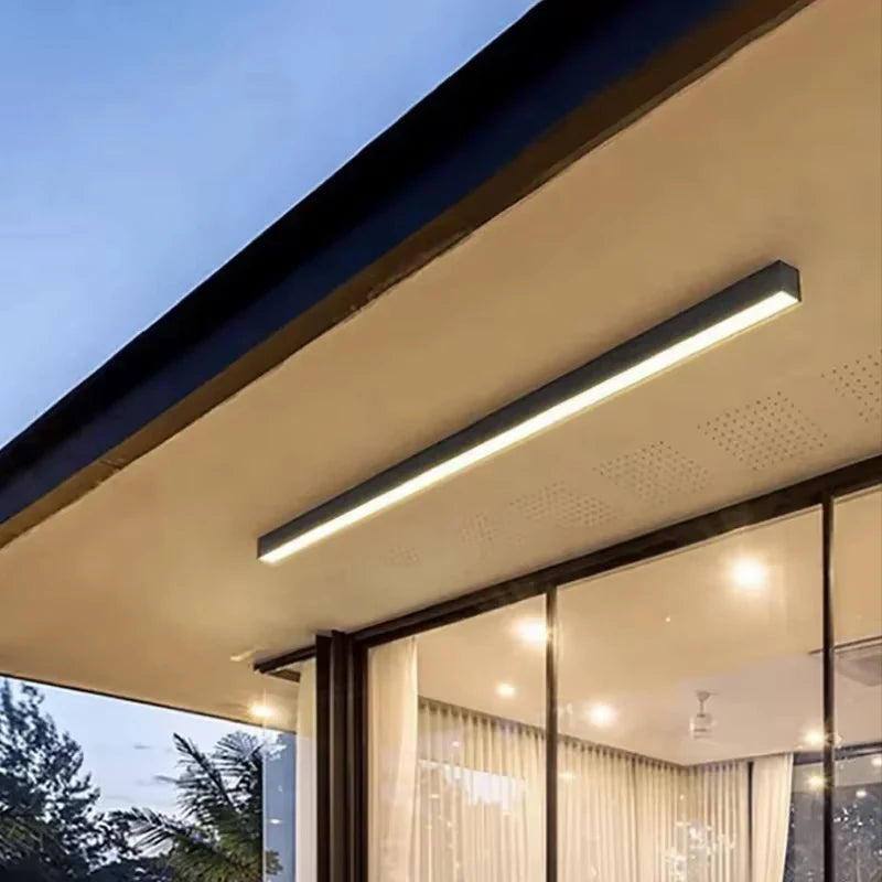 Modern LED Strip Light Long One Lamp Bright Installation For Living Room Aisle Balcony Entrance Hallway Corridor Office Lighting