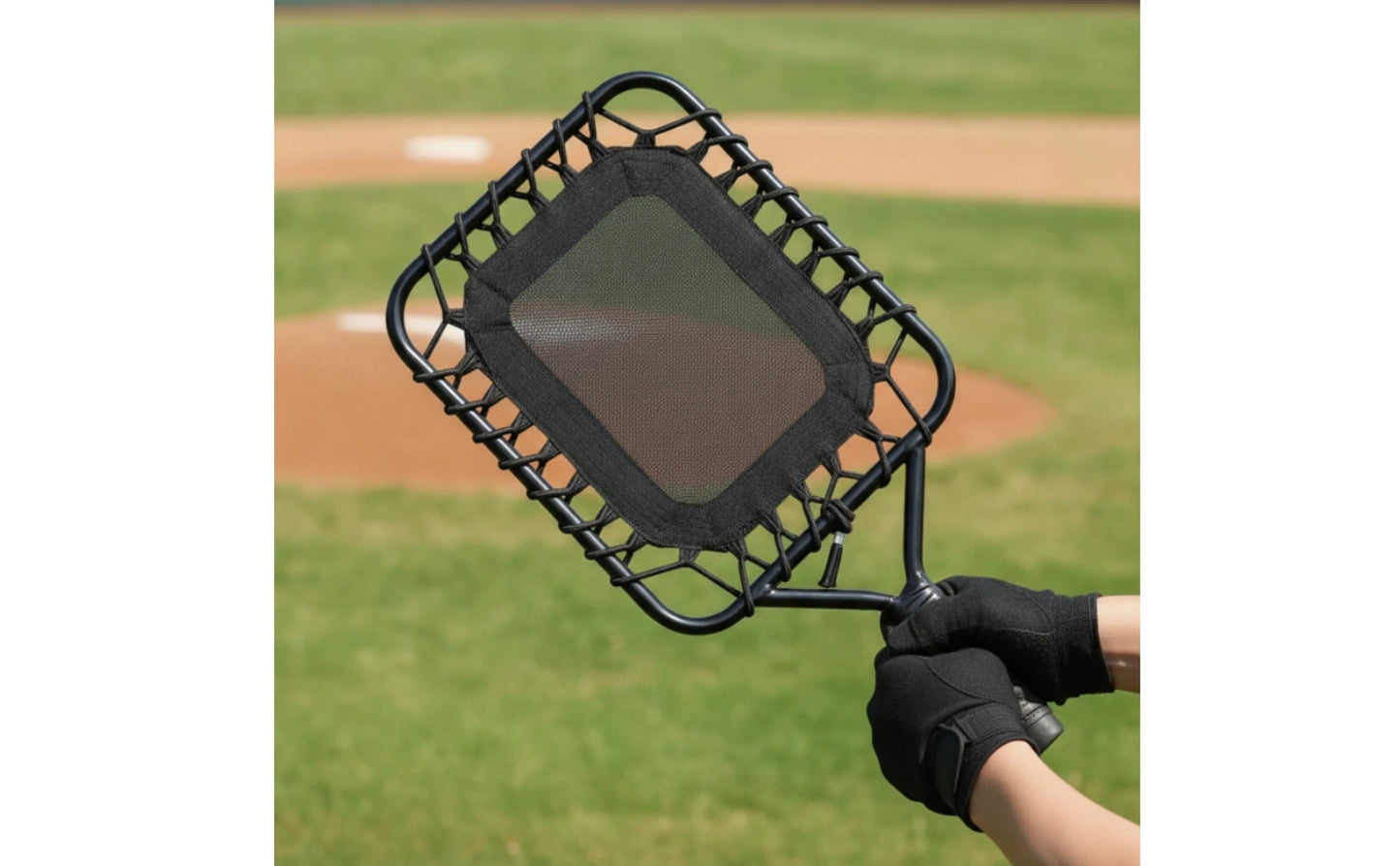 Baseball Training Training Implement Secure Grip Training Implement with Woven Hitting Face Sports Equipment Lightweight