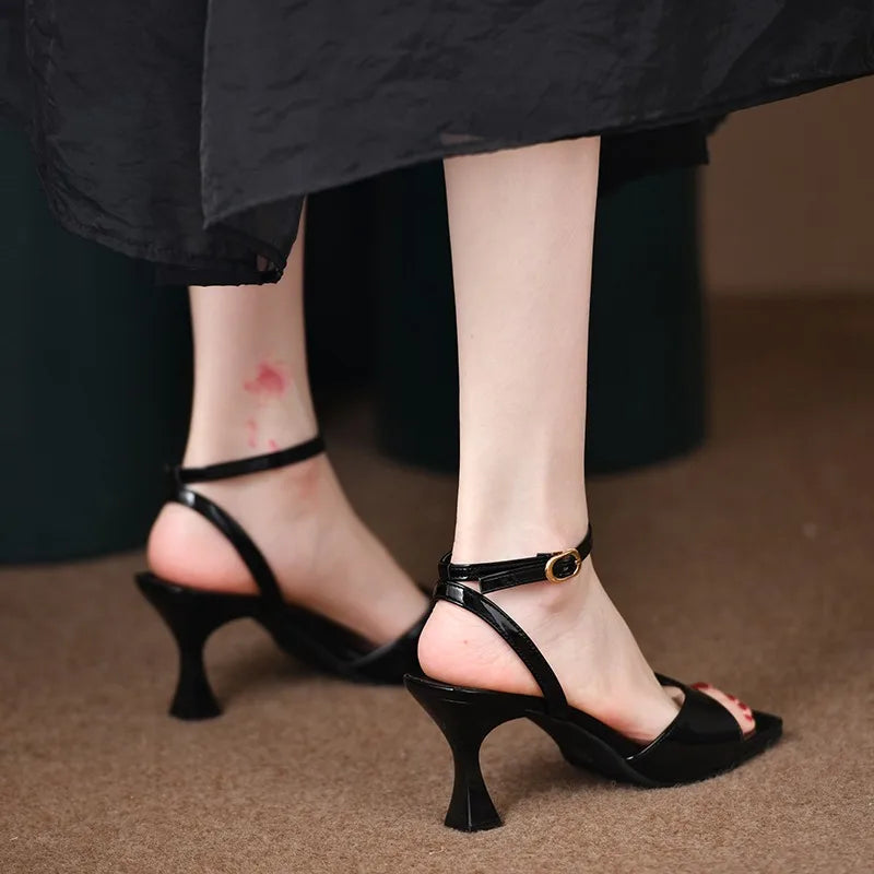 Fashion Footwear Stiletto Heels Shoes for Women Summer Spring Female Sandals Fashion Round Toe Ladies High Heels Pumps Shoe