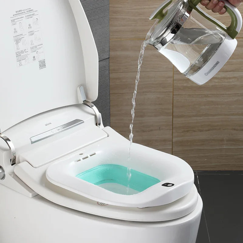 Electric Bidet Washbasin for Pregnant Women Elderly Medicated Tub Private Parts Wash Basin Portable Bidets Personal Hygiene Care