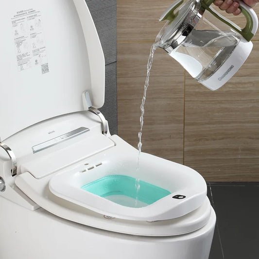Electric Bidet Washbasin for Pregnant Women Elderly Medicated Tub Private Parts Wash Basin Portable Bidets Personal Hygiene Care