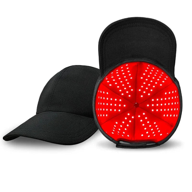 180LED Red Light Therapy Hat Near Infrared Hair Growth Helmet Prevent Hair Loss Scalp Relaxation Device