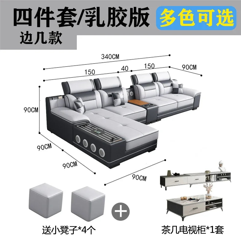 Seater Modern Sofa Ajustable Luxury Sectional Multifunctional Reclining Sofa Cushion Lazy Meubles De Maison Salon Furnitures