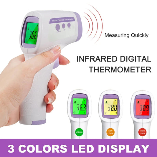 New Digital Thermometer Household Temperature Measurement Medical Non-contact Infrared Laser Temperature Gun Tester-50-500