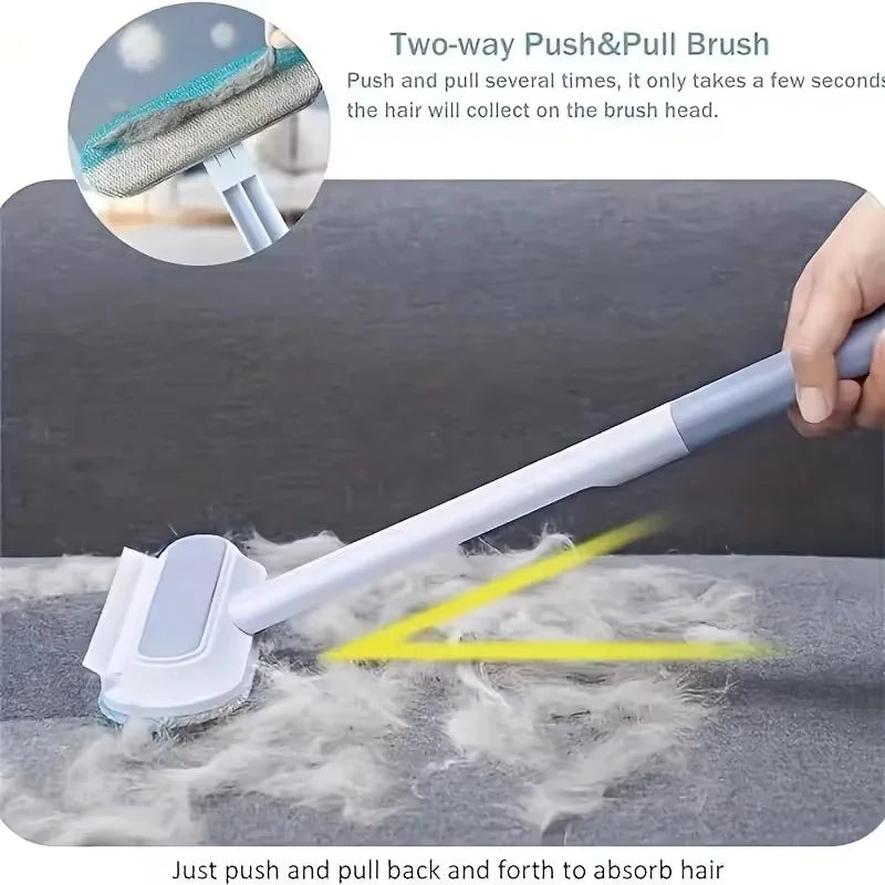 Pet Hair Removal Long Handle Static Dog Hair Removal Pet Grooming Tool Carpet Cat Scratching Pad Pet Bed & Furniture Carpet