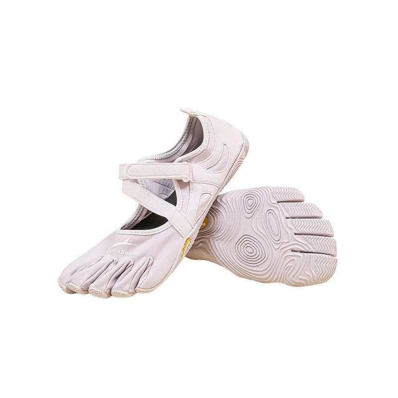 Non-Slip Five Toe Shoes for Women, GallonShark Flexible Barefoot Footwear with Strap for Dance & Gym