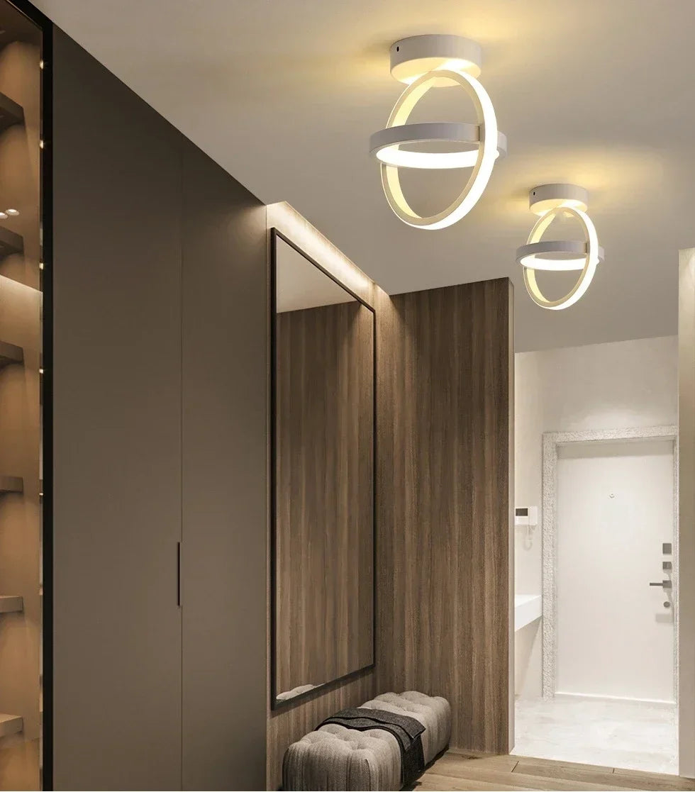 Modern LED Ceiling Lamp Lustre Indoor Light For Living Room Hallway Kitchen   Chandelier Fixture Bedroom