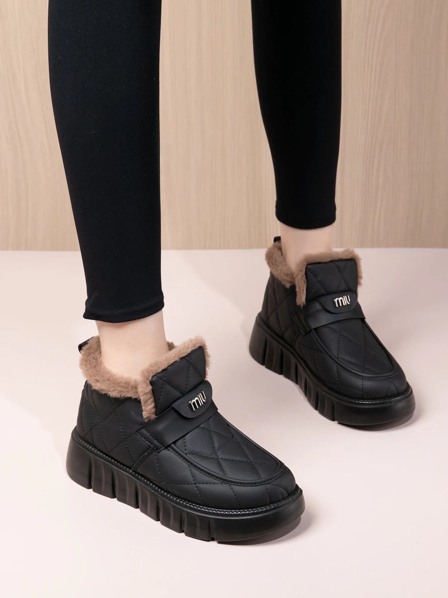 2026 Winter New Arrival Women's Shoes Thick Bottom Anti-Slip Wear-Resistant Cold-Proof Warm Comfortable Free Shipping
