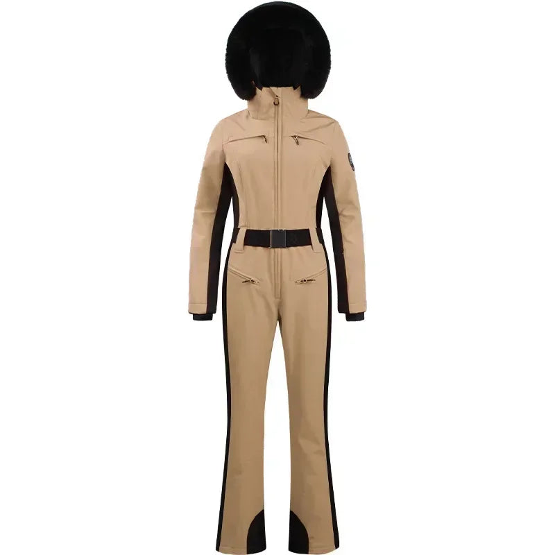 Skiing Suites 2025 Winter Snowboard Wear Outdoor Sports Overalls New 1PS Warm Female Ski Clothing Windproof Waterproof Jumpsuits