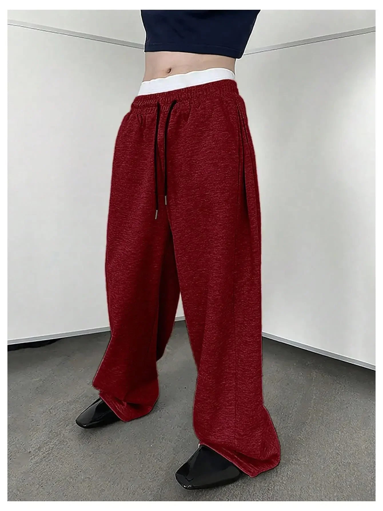 2025 New Korean style Sweatpants Sport Pants Men Running Pants Spring Summer Loose Casual Sweat Pants Straight Jogging Pants Men