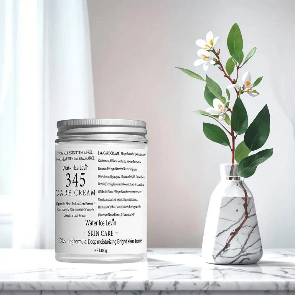 100g 345 Antioxidant Moisturizing Cream Hydrating Anti Aging Brightening Non Greasy Lightweight For All Sensitive Skin Care