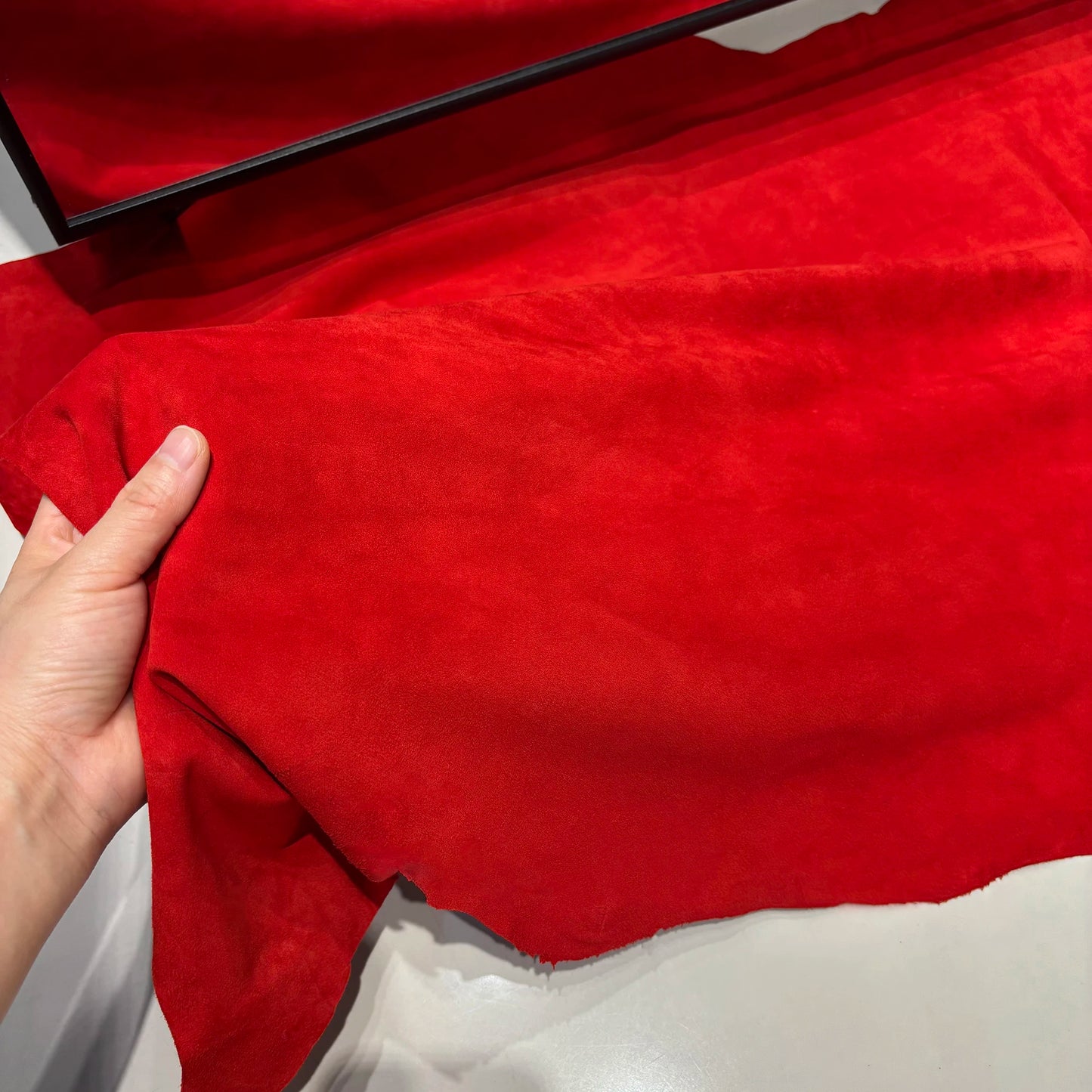 YOLOAgain Women Real Leather Jacket Oversized Light Khaki Suede Leather Jacket Coat With Collar