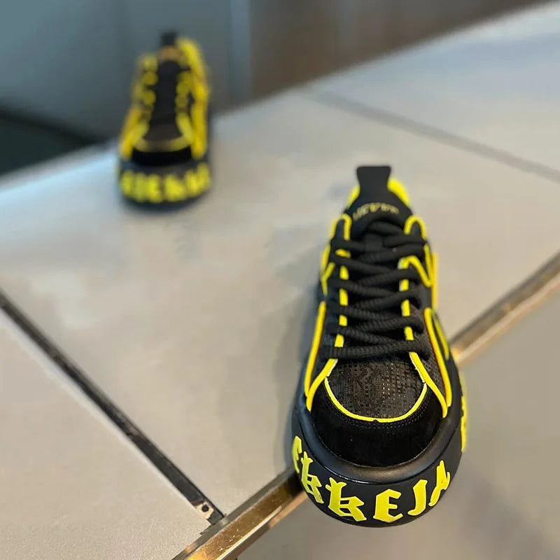 Shoes for Mens Trendy Thick-soled Breathable Soft-soled Sneaker High Quality Fashion Casual Sports Men's Shoes Zapatillas Hombre