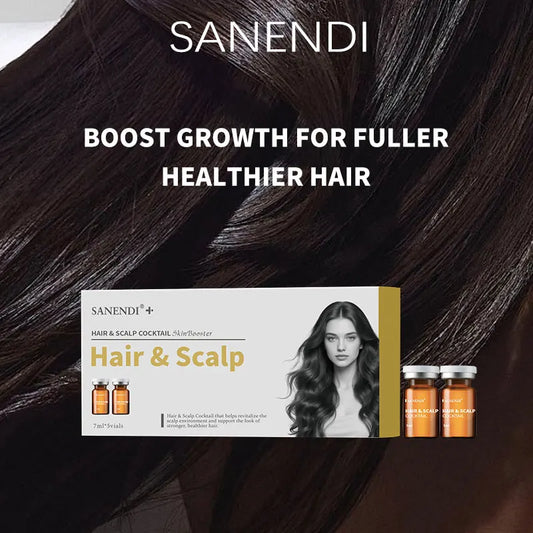 Sanendi Facial Care Serum Set Deep Moisturizing Relief Serum Firming and Glowing Skin Korean Moisturizing Care Series 7ml*5