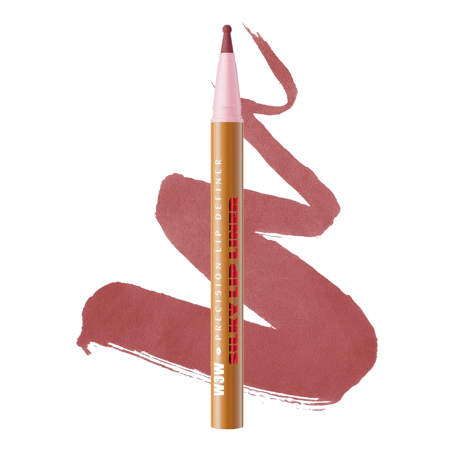 Waterproof Long Lasting Lip Liner Pencil, High Pigment Smooth Matte Lip Liner, Sweatproof Non-Fading Lip Contour Makeup