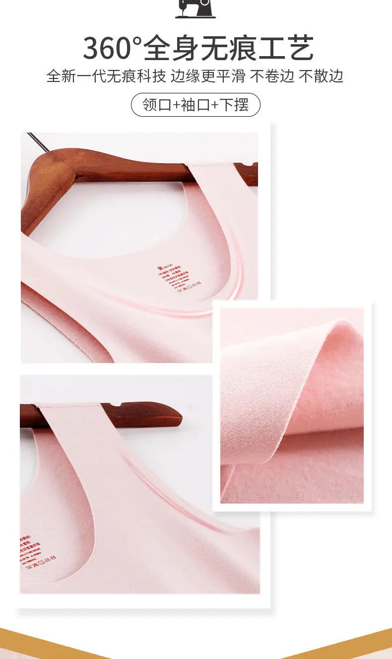 Thermal Underwear Vest Thermo Lingerie Woman Winter Inner Wear Comfortable Warm Top Inner Wear Thermo Shirt Ladies Undershirt