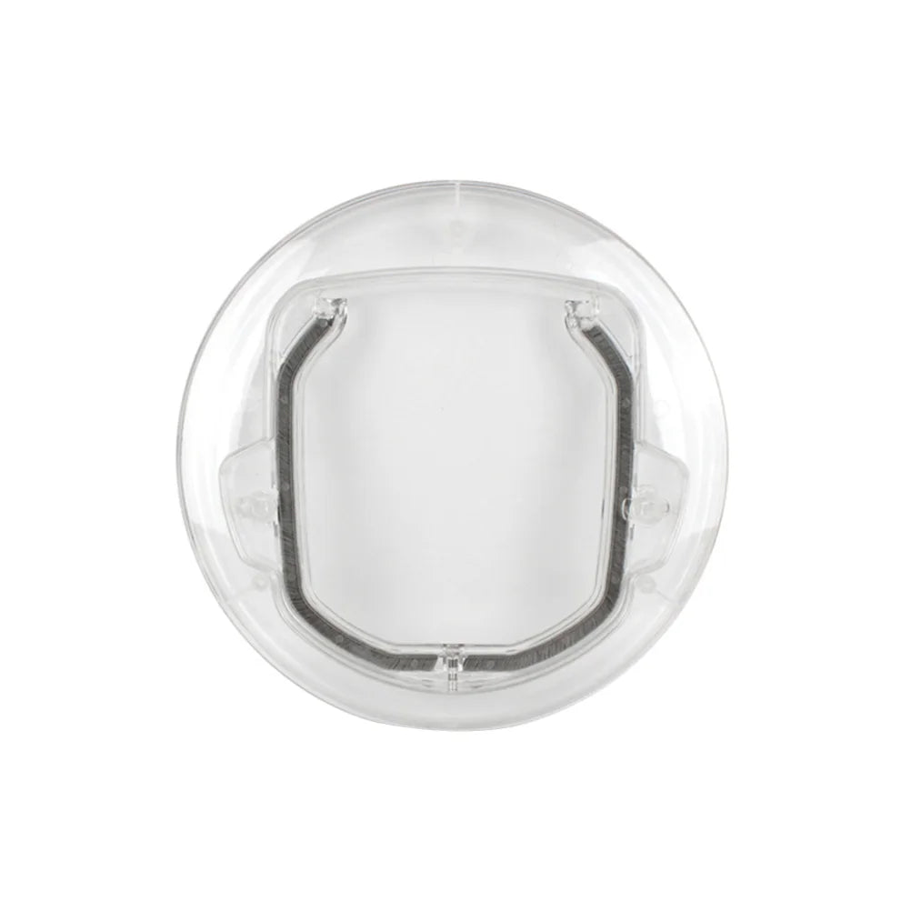Easy Install Pc Pet Door Hole Round Cat Entry Exit Stable Structure Magnetic Design
