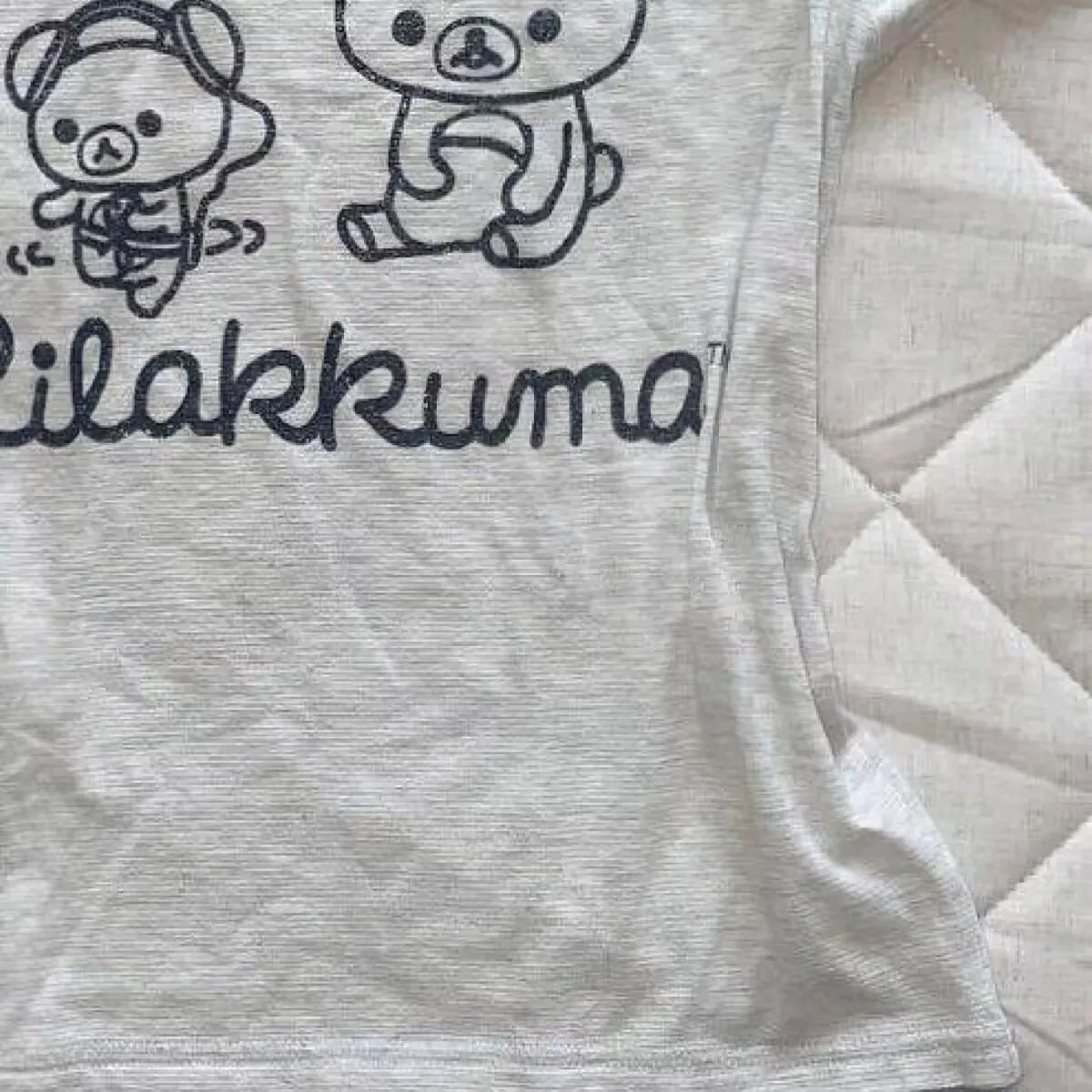 Women's Kawaii Fake Two T-shirts Japanese Retro Subculture Grey Tshirt Popular Y2k Cartoon Print Tees Female Harajuku Sweet Top