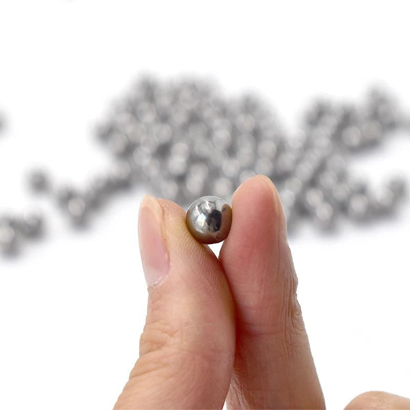 50/200pcs/Lot 6mm 6.35mm 8mm Steel Balls Hunting High-carbon Steel Slingshot Balls Catapult Slingshot Hitting Steel Ball