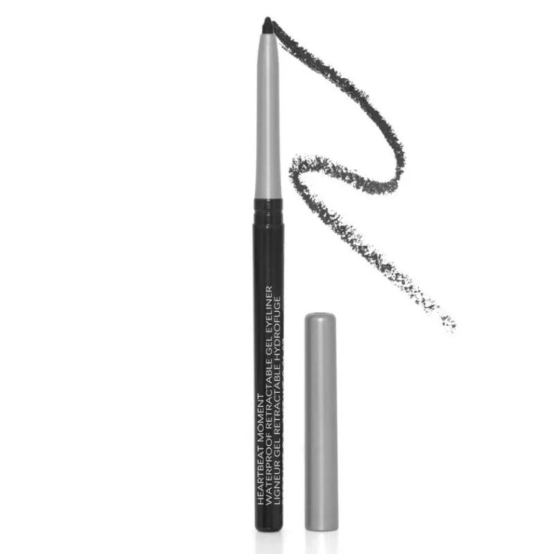 1-3pc Waterproof Black Eyeliner Pencil Smudge-proof Long-lasting Dark Brown Cream Gel Eye Liner Pen Beginner-Friendly Eye Makeup