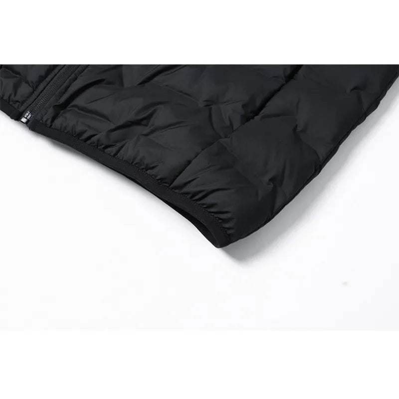 CHUJIEMen's autumn and winter graphene material warm and casual lightweight cotton jacket men's coat