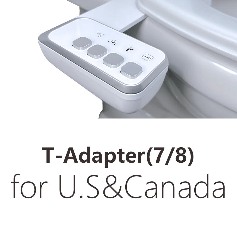 Bidet Toilet Seat Bidet Attachment Detachable structure Easy for Maintaining Dual Nozzle Cleaning Butt Attachable Bidets