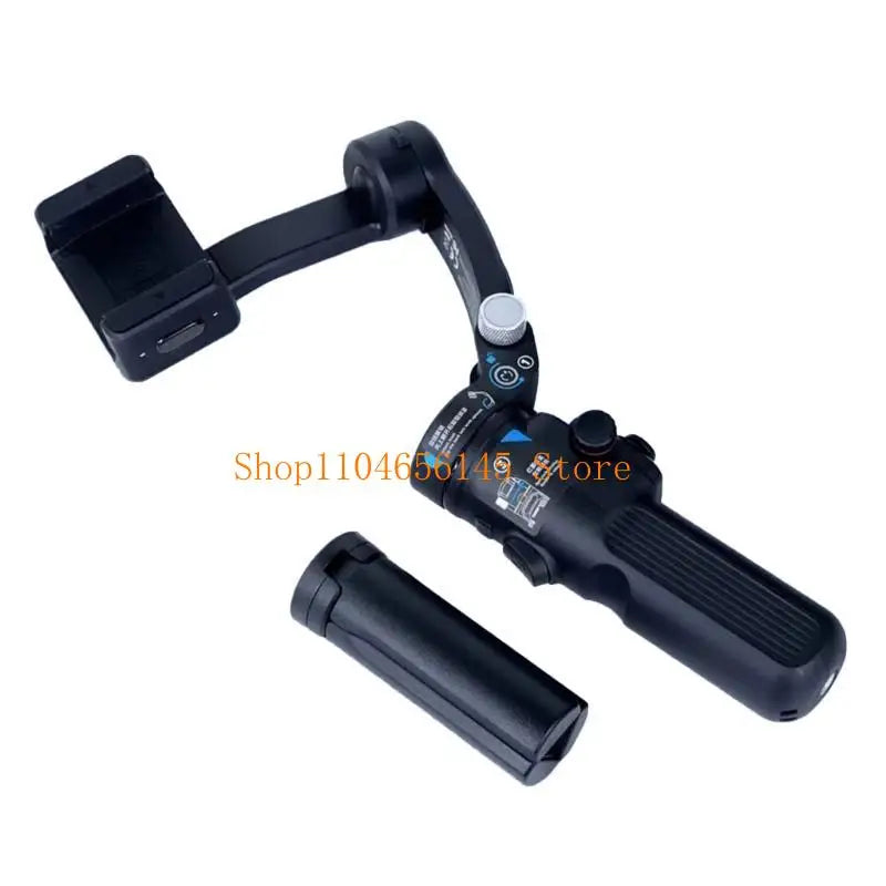 3 Axises Phone Gimbals with Adjustable Fill Light Gimbals Stabilizers for Smartphone Phone Stabilizers for Video Recording
