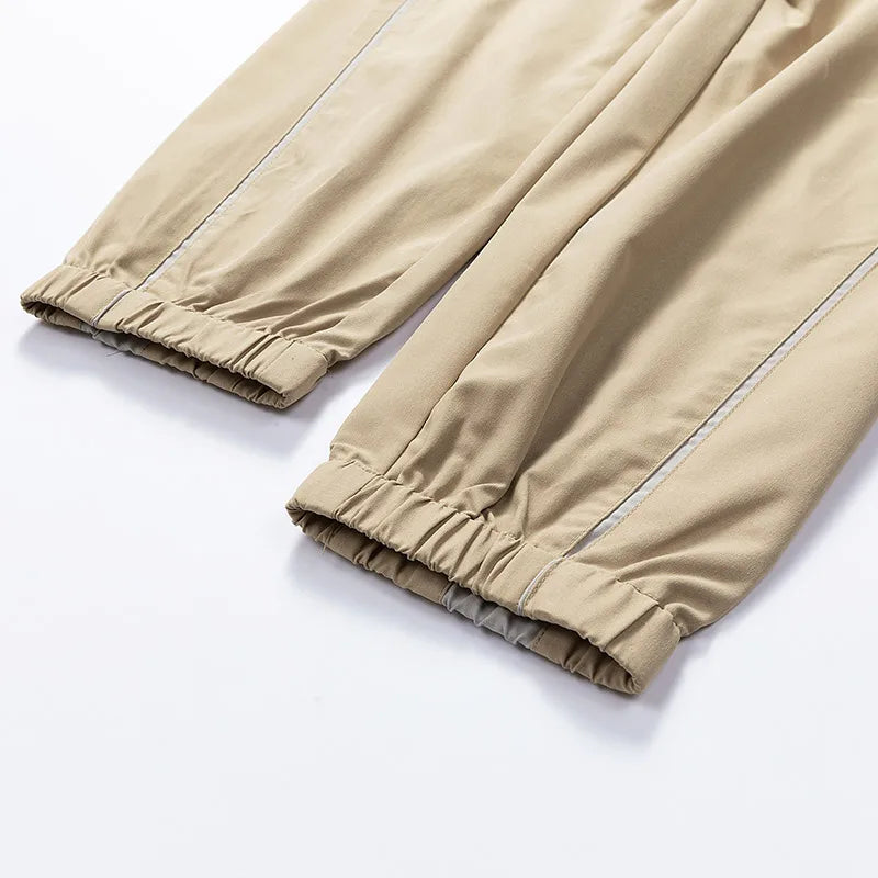 Spring Autumn Man Casual Pants Outdoors Fashion Hiking Camping Trousers New Solid Ventilation Comfortable Sports Pants Man