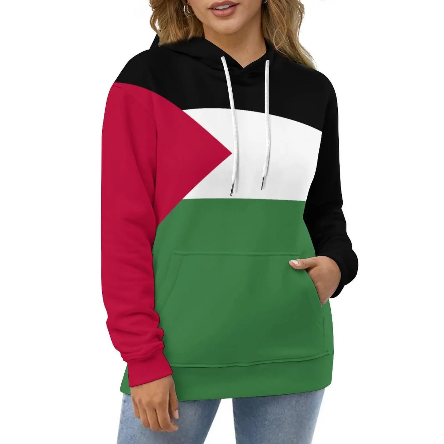 Palestine Flag 3D Men's Hoodie for Men Polyester Tops 2024 New Women Harajuku Sweatshirt Unisex Casual Pullover Hoodies