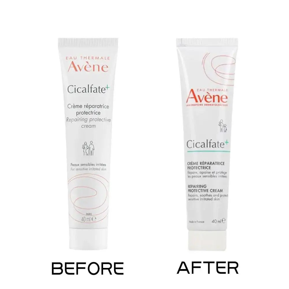 Avene Series Facial Skin Care - Repairing Protective Cream, SPF50+ Sunscreen, Nettoyant Cleansing Gel, Nourish Lip Balm