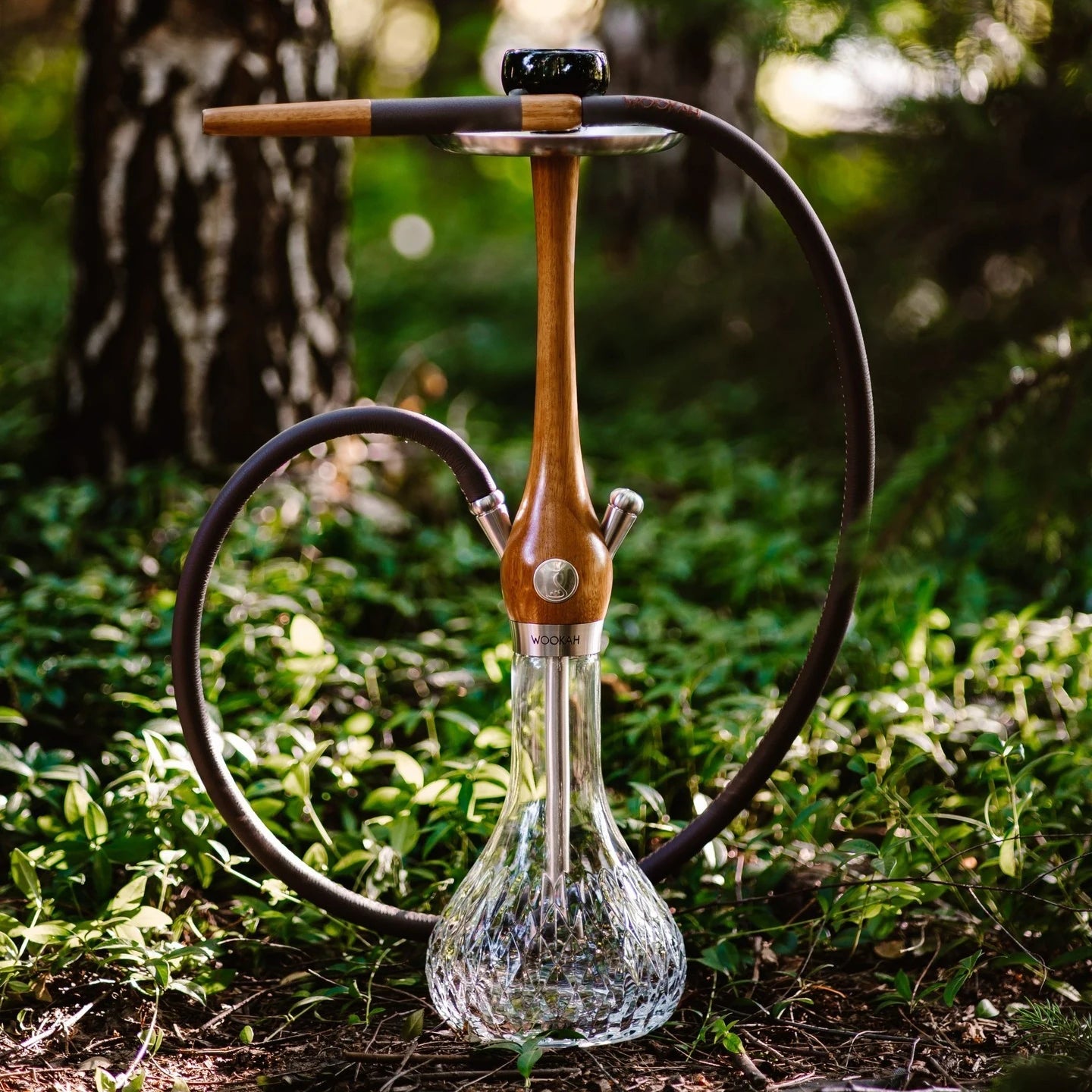 Wookah Shisha Hookah Set 65cm 304 Stainless Steel Large Hookah Smoking Set Russian Shisha With Bottle