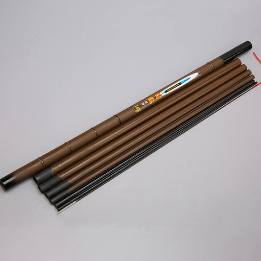 Portable Telescopic Fishing Rod with Solid Rod Tip Design for Freshwater Fishing Using