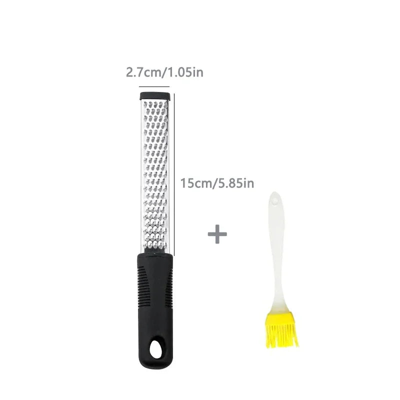 Peel Lemon Cheese Grater Stainless Steel Vegetable Manual Grater Peeler Sharp Blade Choppable Garlic Cheese Kitchen Tools