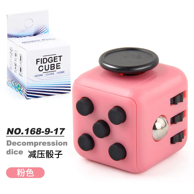 Fidget Toys Decompression Dice for Autism Adhd Anxiety Relieve Adult Kids Stress Relief Anti-Stress Fingertip Toys