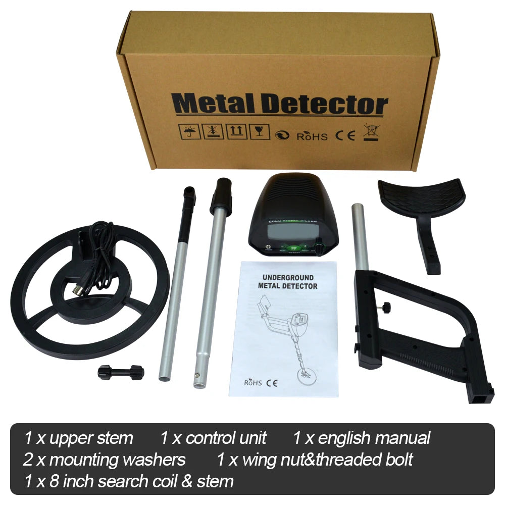 MD-4090 Professional Metal Detector Underground Gold Detector High Accuracy Metal Finder Waterproof Search Coil Seeker Treasure