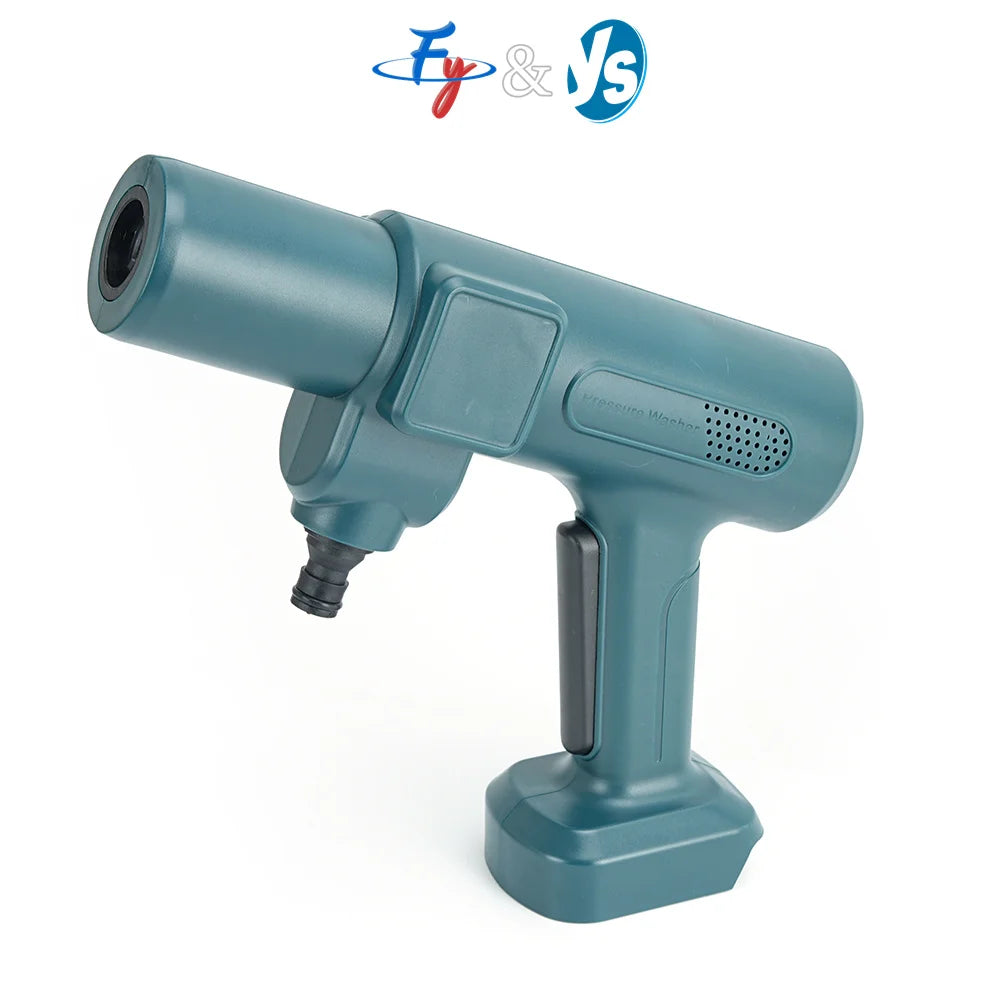 Portable Rechargeable Electric Pressure Washer with Hose, Multi-Nozzle for Car Washing, Garden Watering, Outdoor Cleaning