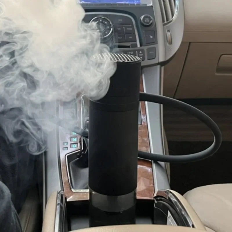 Acrylic 25cm Smoking Pipe Hookah Set with Ceramic Tobacco Grass Bowl Cigarette Holder Portable Shisha Pipa kit Gadgets for men