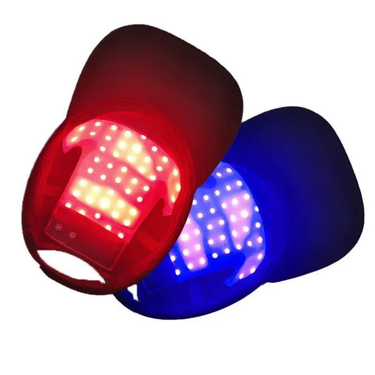 LED Red Light Therapy Cap Hair Growth Helmet Diode LaserHat Light Therapy Cap for Hair Regrowth and Hair Loss Treatment