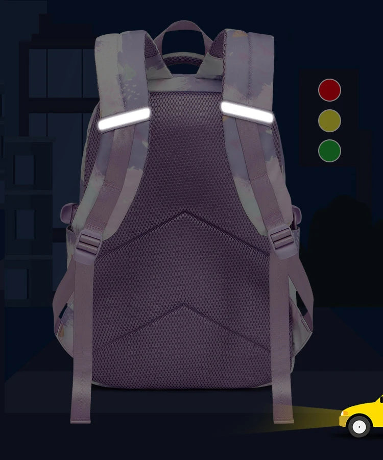 School Bags for Girls Set Waterproof Girls' School Backpack Pencil Cases Lunchbox Aesthetic Class Bags Designer Luxury Back Pack