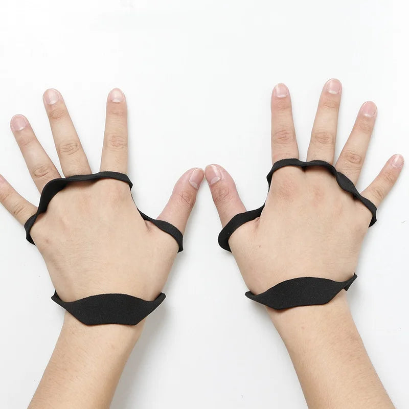 1Pair Workout Gloves Lifting Grips Cross Training Weightlifting Palm Grips Hand Protection For Home Gym Fitness Pull-Ups Durable