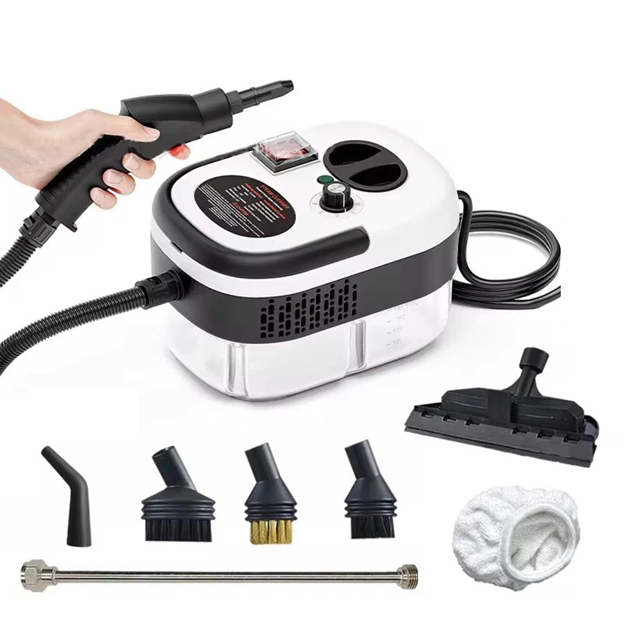 High And Temperature Handheld Steam Cleaners Air Conditioner Kitchen Hood Car Steam Clean Machine Floor and More Cleaning
