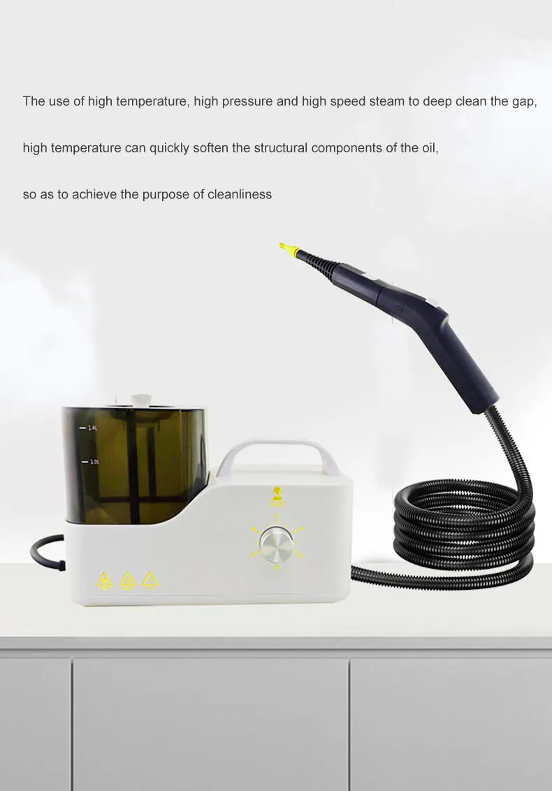2600W Electric Steam Cleaner High Temperature And Pressure Sterilization Jet Washer Machine for Home Hood Car Air Conditioner