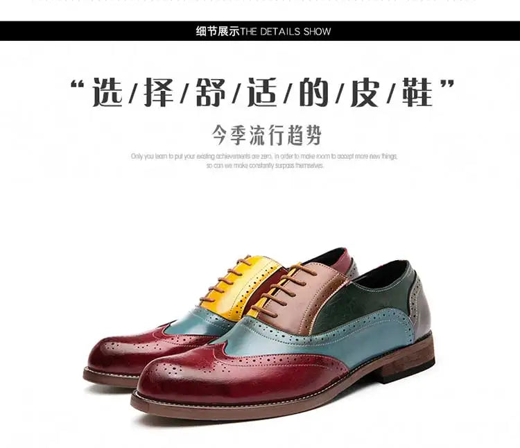High Quality Business Formal Leather Shoes Mens Casual Dress Shoes Classic Italian Formal Oxford Elegant Shoes Men Office Shoes