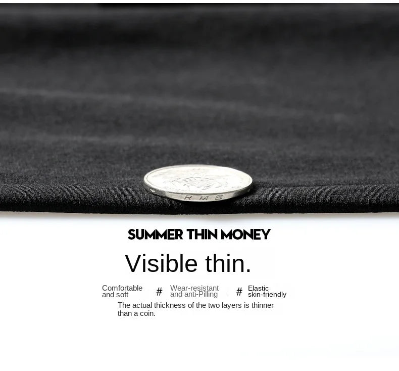 2024 Spring Autumn New Men's Korean Fashion Multi-pocket Loose Ins Nine-minute Drawstring Leg Work Pants Casual Daily Sweatpants