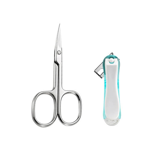 Nail Clipper Premium Manicure Scissors Multi-purpose Stainless Steel Cuticle Pedicure Beauty Grooming Kit for Nail