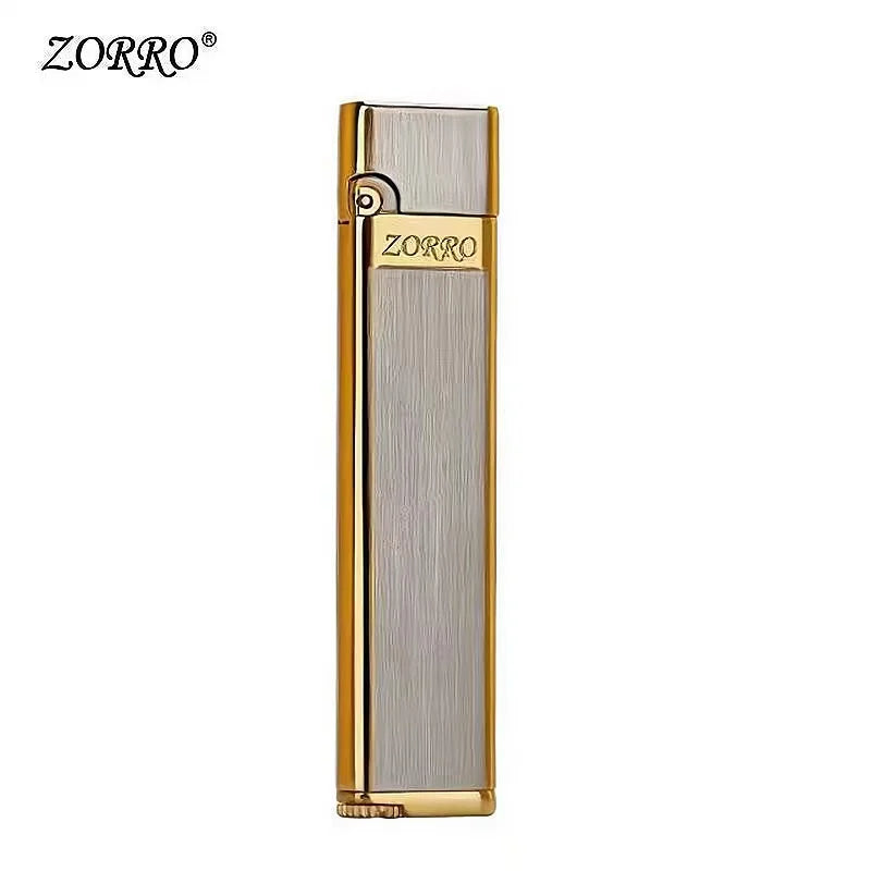 ZORRO High-end Kerosene Lighter Mini Metal Cigarette Lighter Windproof Lighter Portable Open Flame Lighter Gifts for Boyfriend